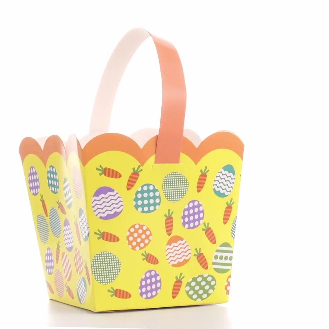 Easter Basket - Colored Eggs