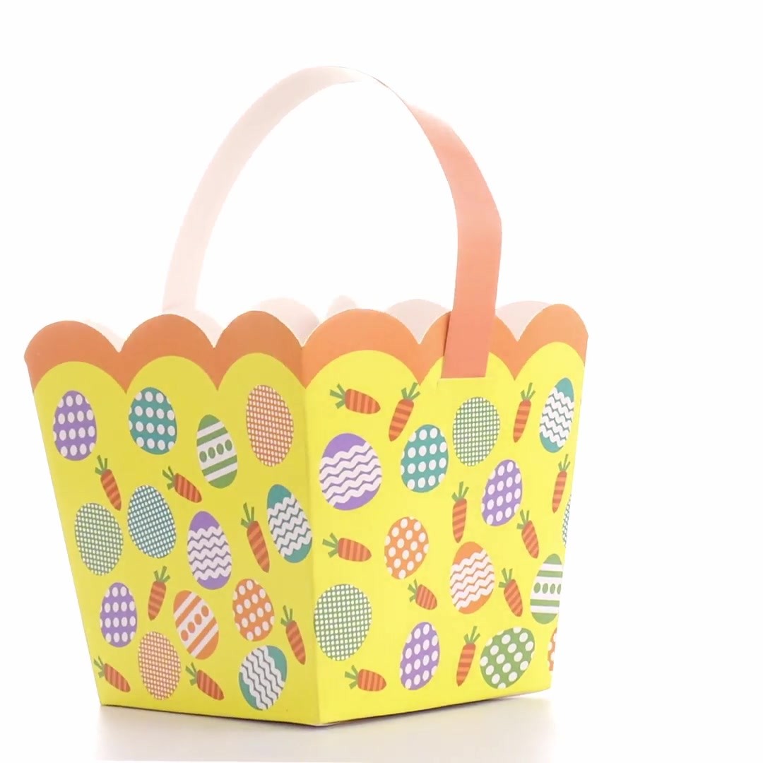 Easter Basket - Colored Eggs