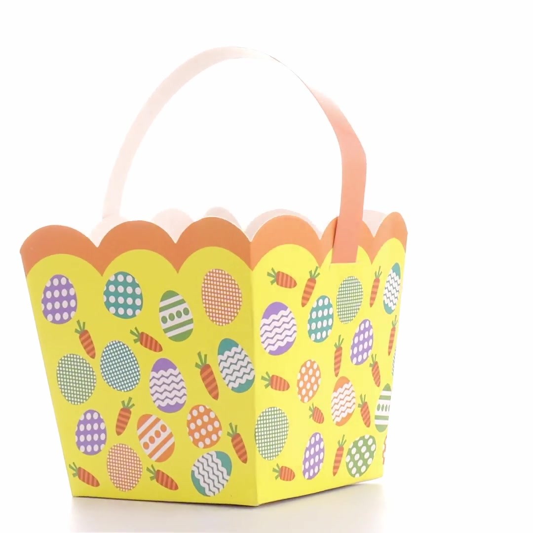 Easter Basket - Colored Eggs