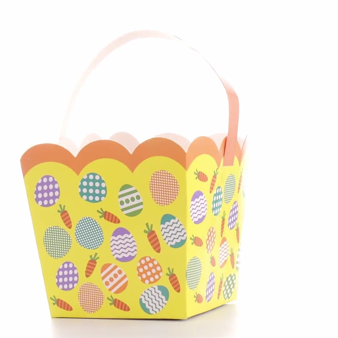 Easter Basket - Colored Eggs