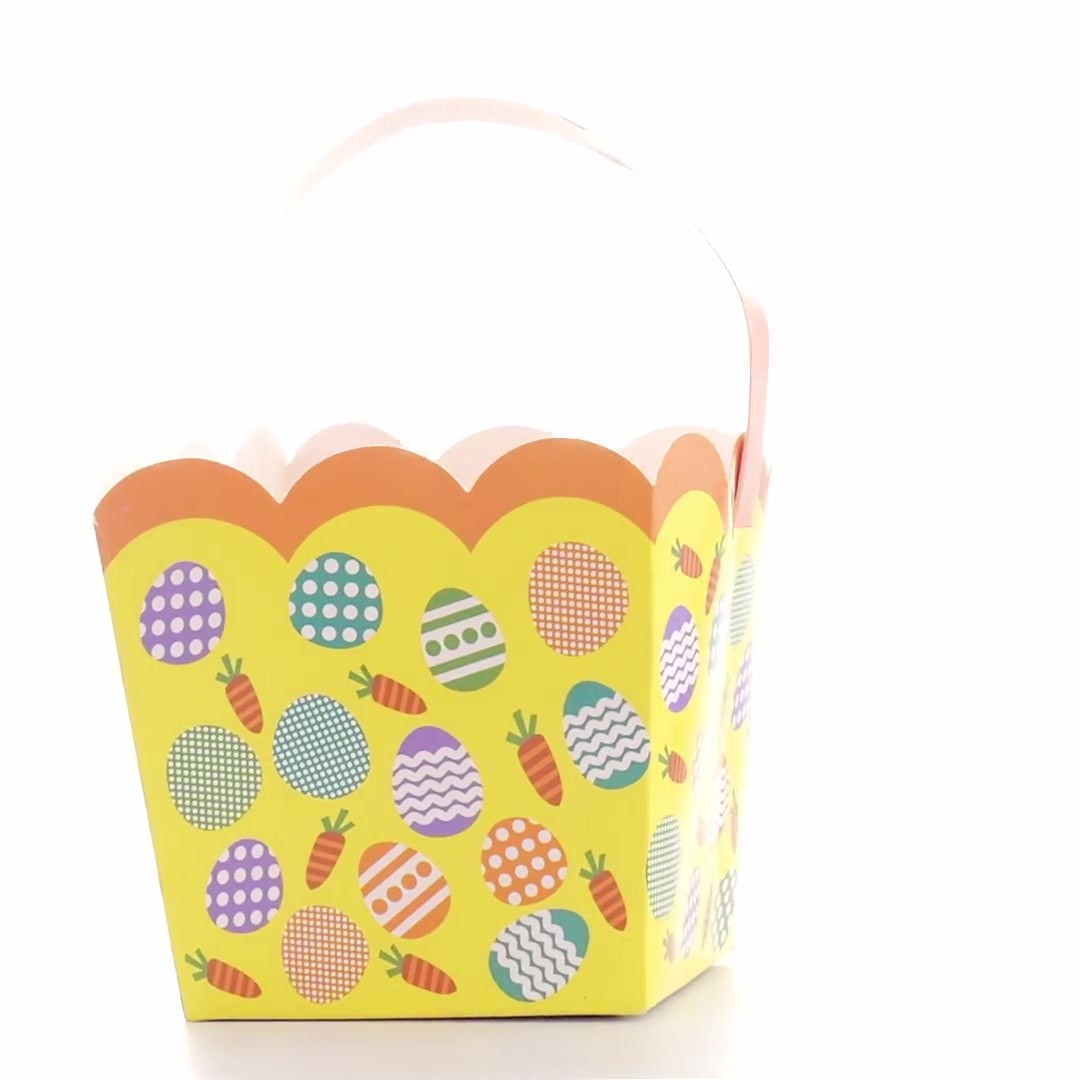 Easter Basket - Colored Eggs