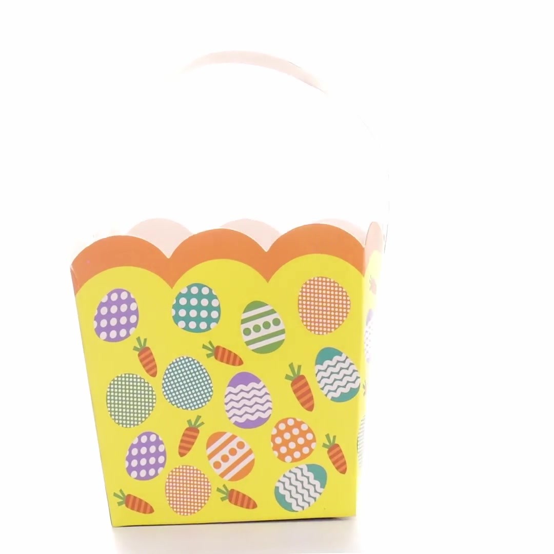 Easter Basket - Colored Eggs