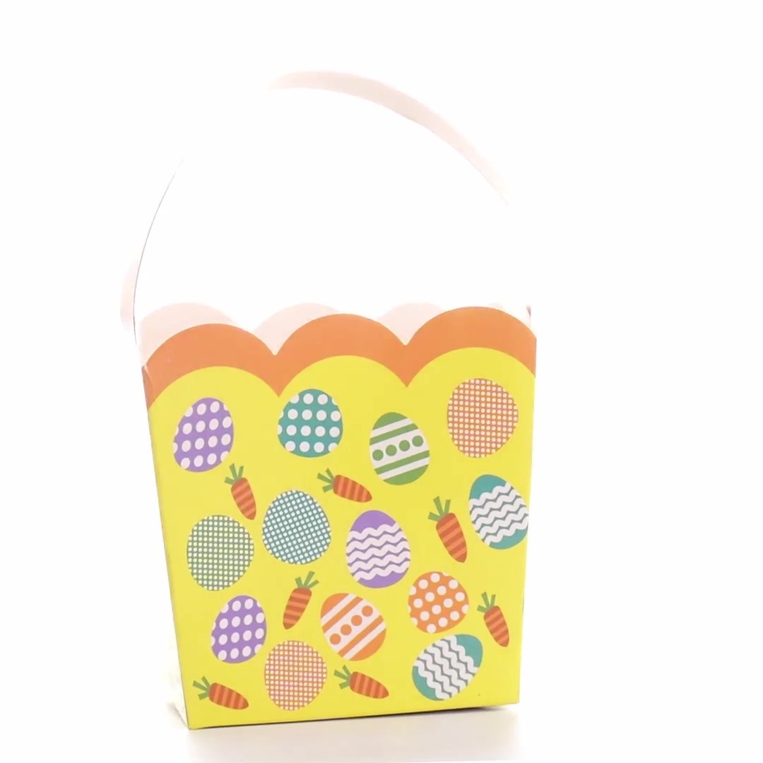 Easter Basket - Colored Eggs