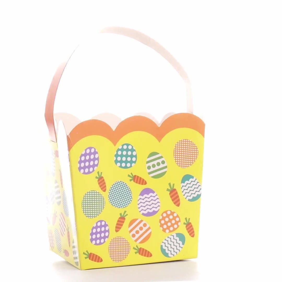 Easter Basket - Colored Eggs