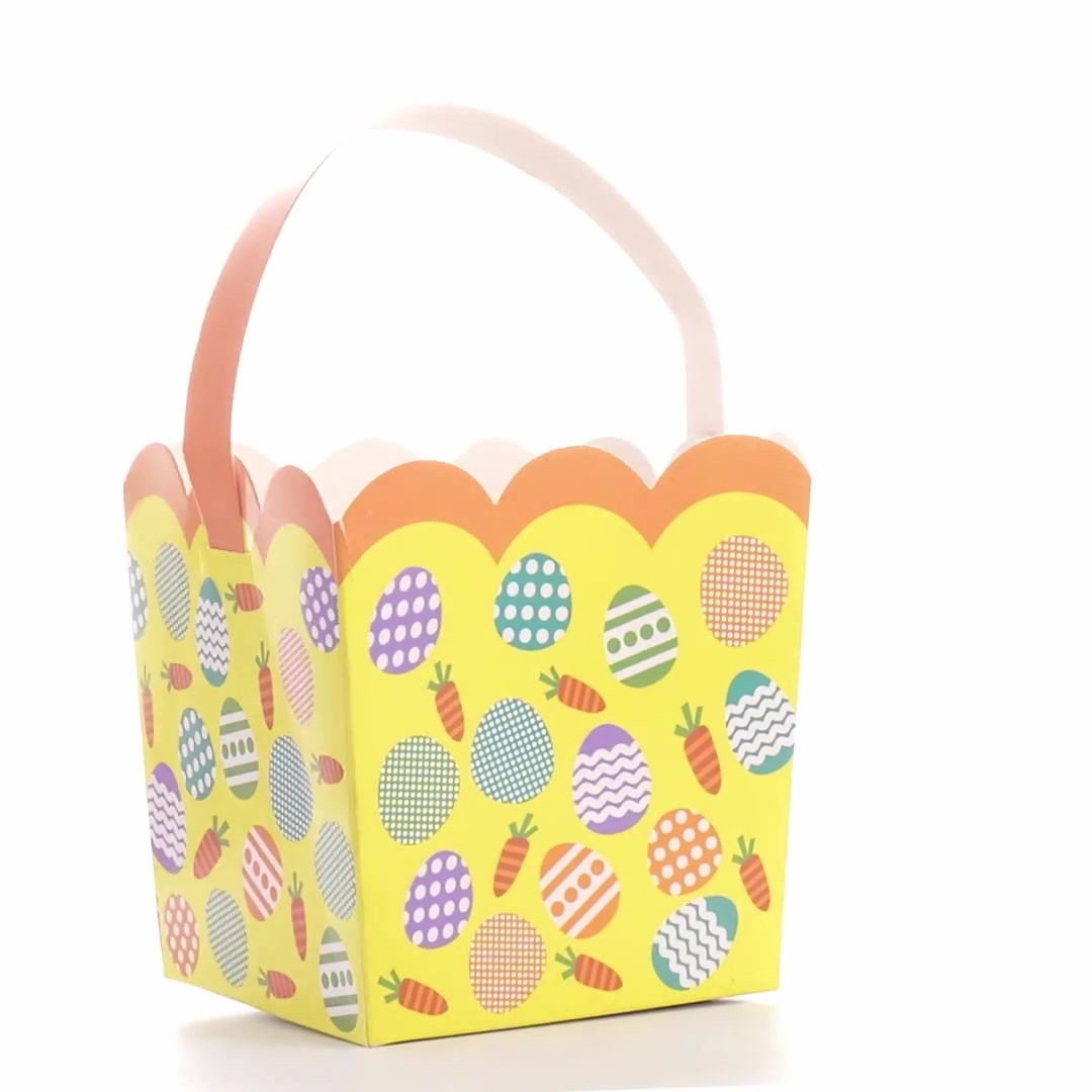 Easter Basket - Colored Eggs