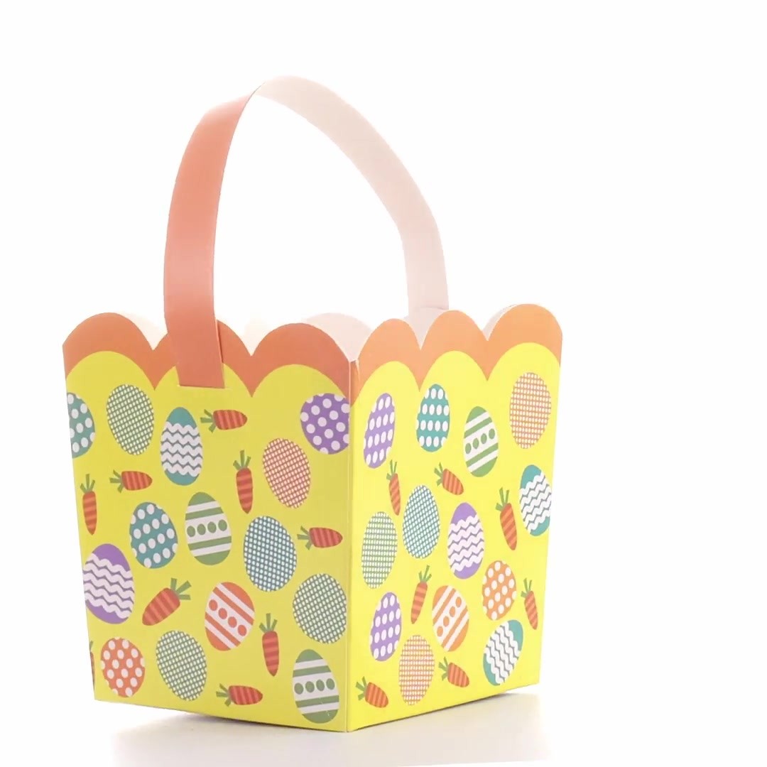 Easter Basket - Colored Eggs