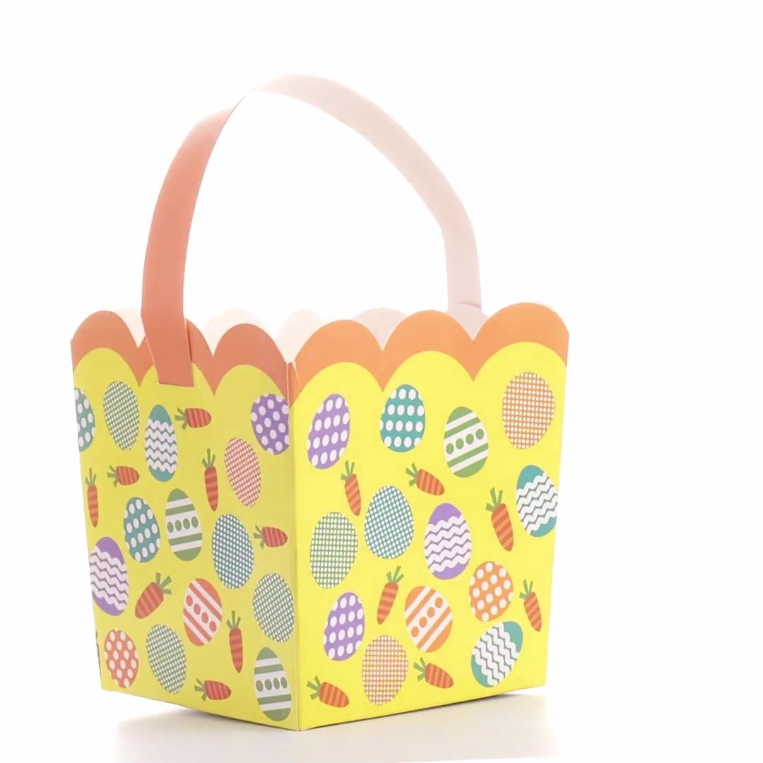 Easter Basket - Colored Eggs