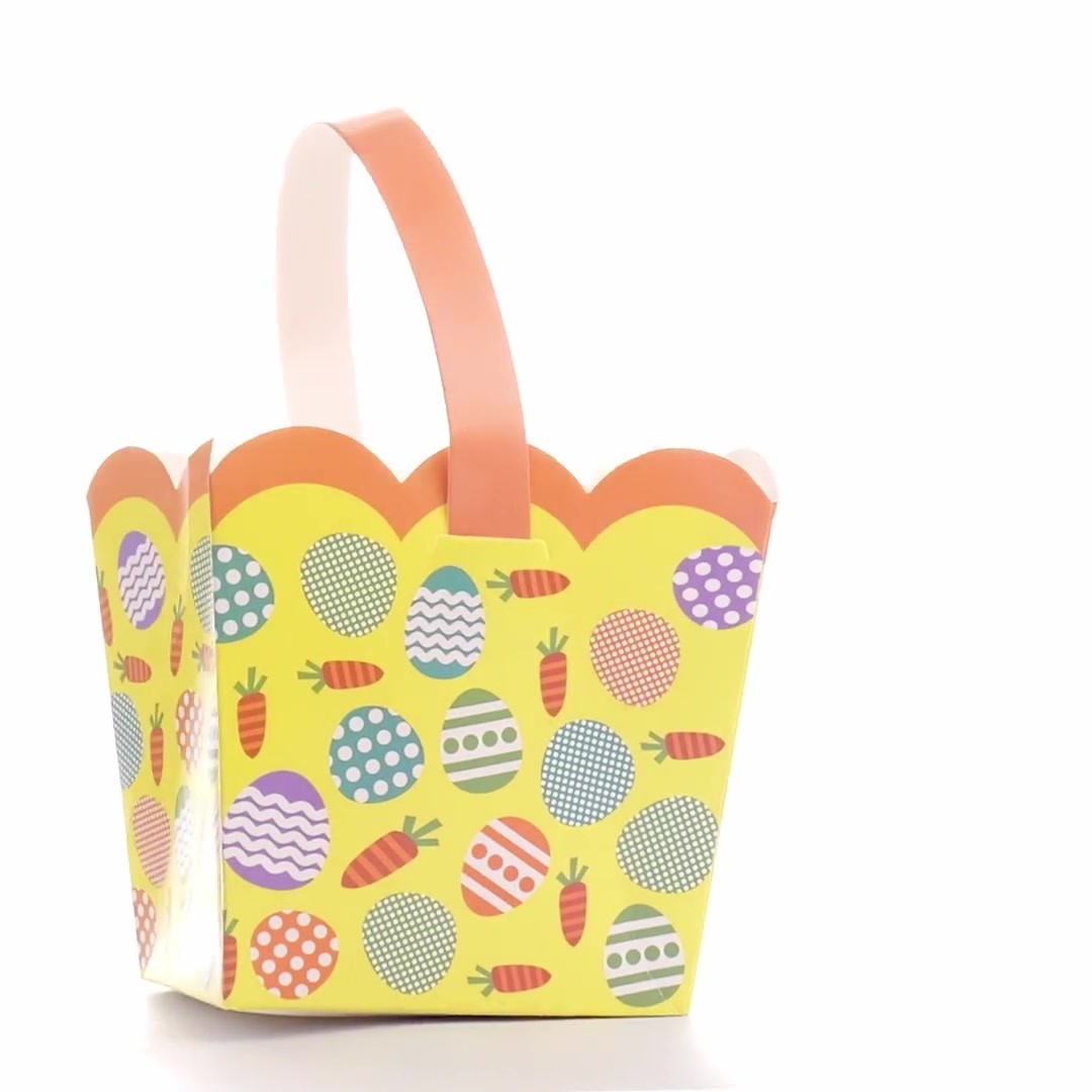 Easter Basket - Colored Eggs