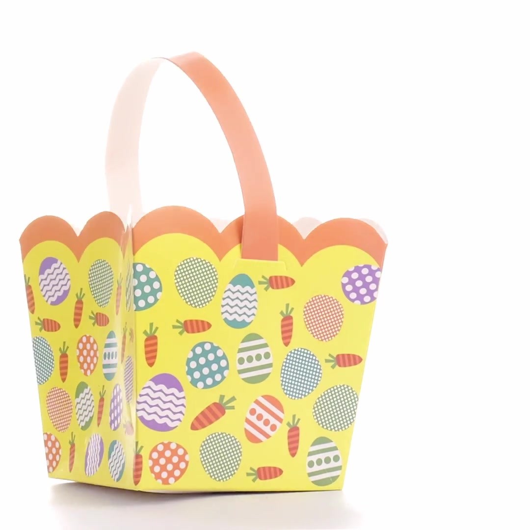 Easter Basket - Colored Eggs