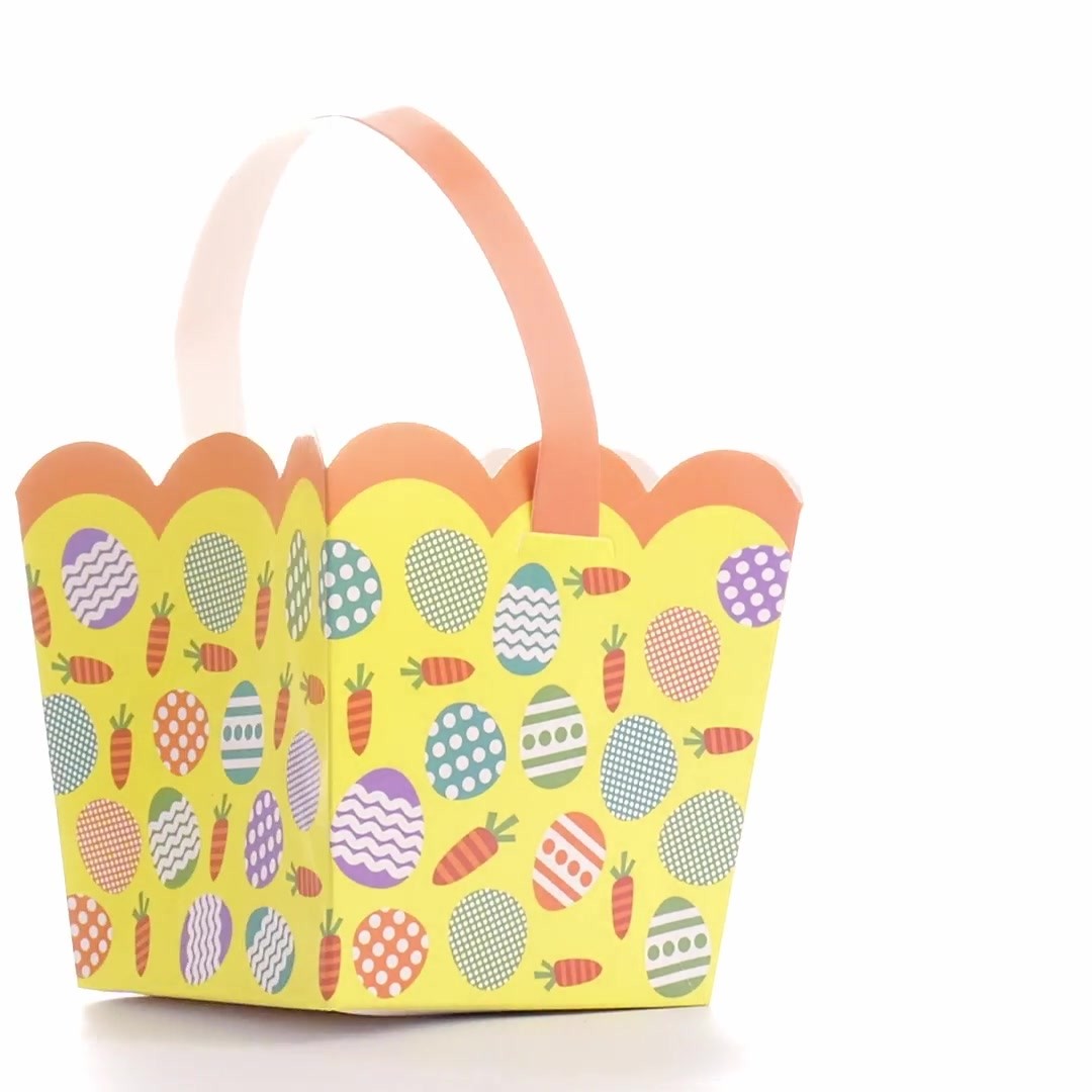 Easter Basket - Colored Eggs