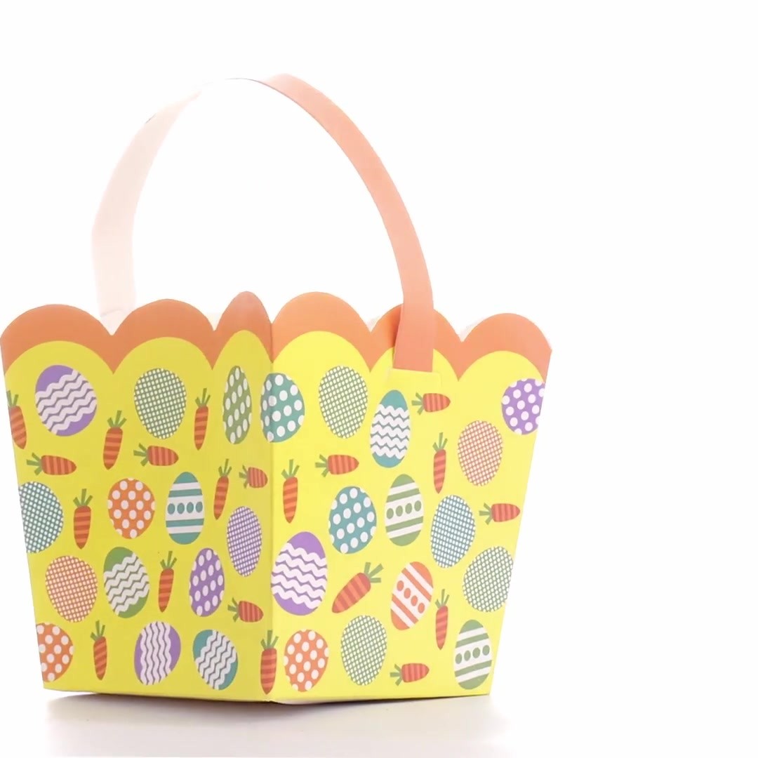 Easter Basket - Colored Eggs