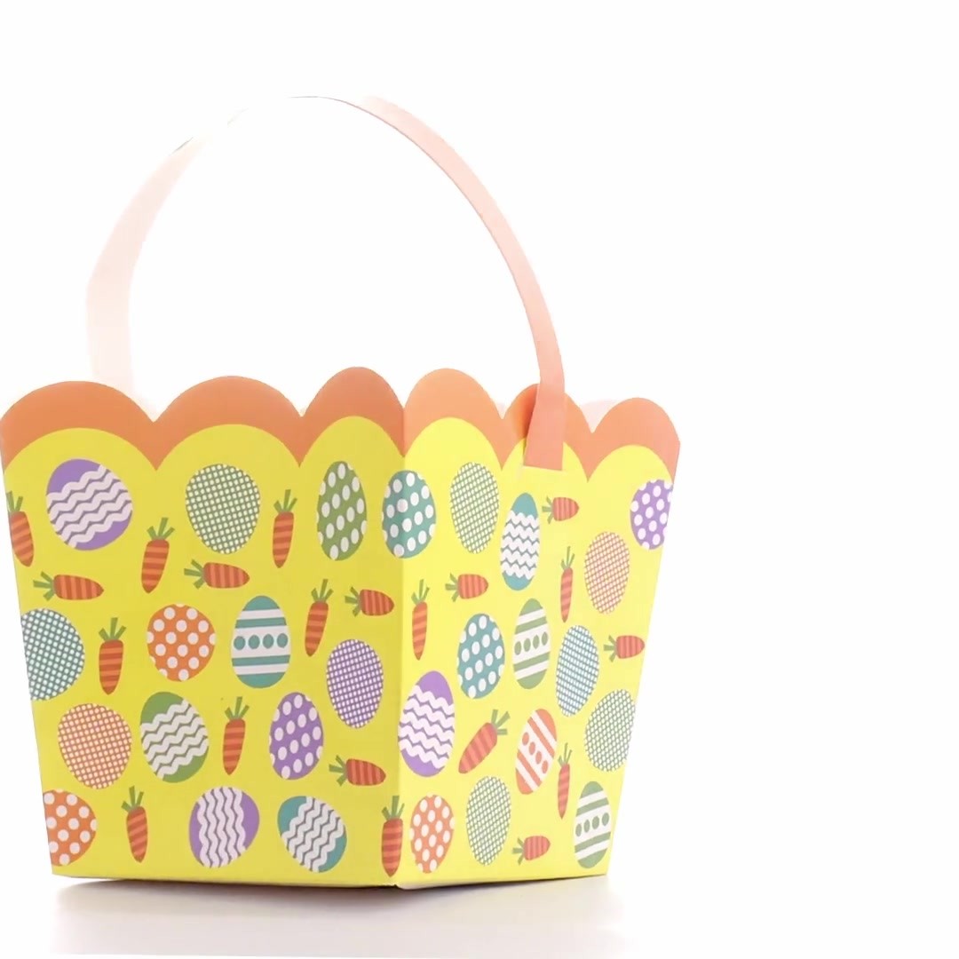 Easter Basket - Colored Eggs