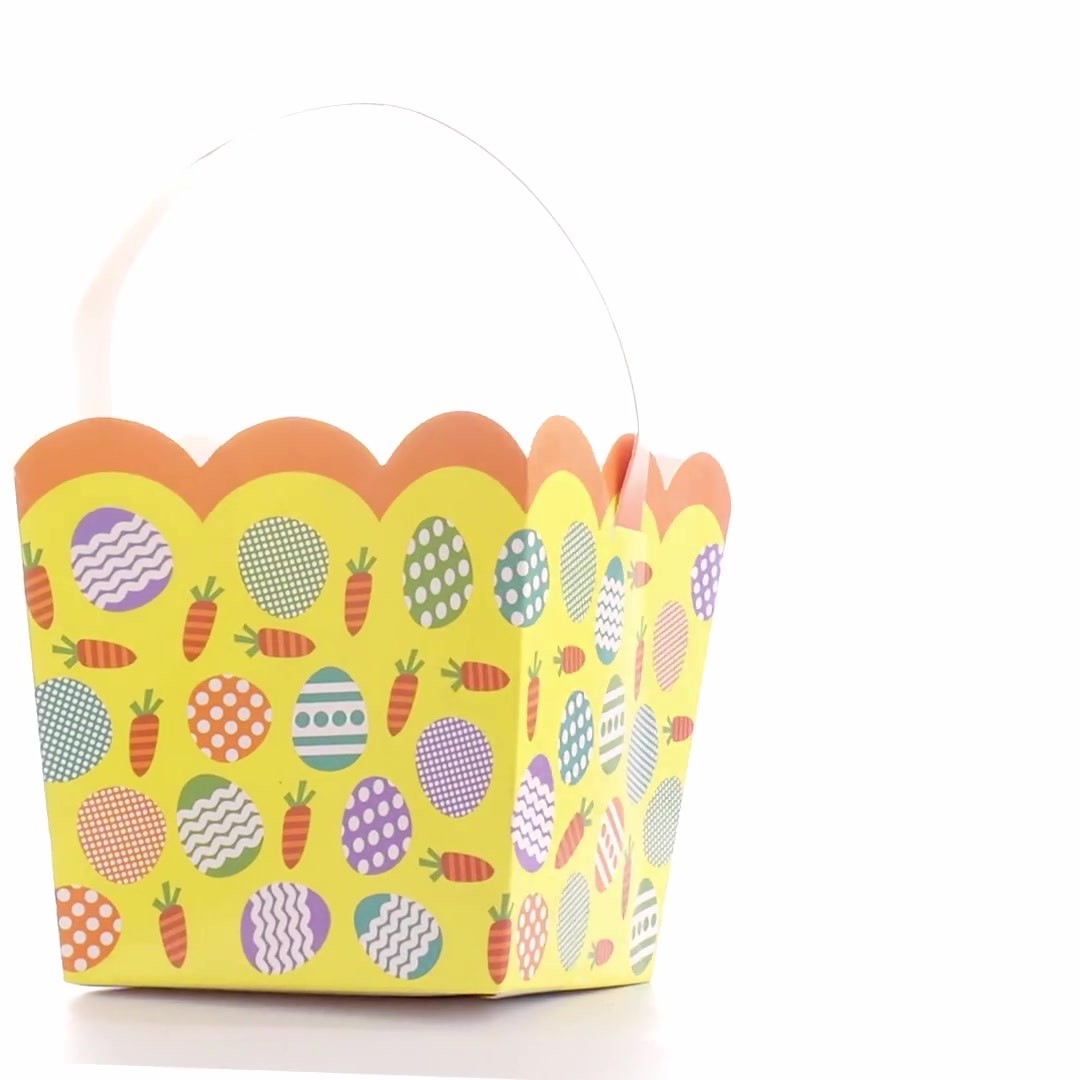 Easter Basket - Colored Eggs