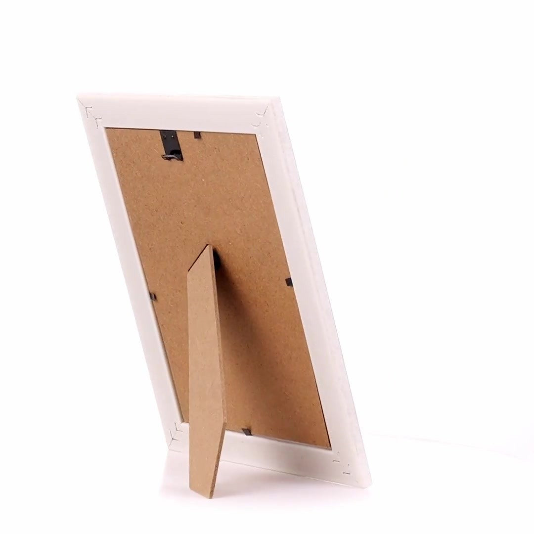 Barrio white+rose gold photo frame 13x18