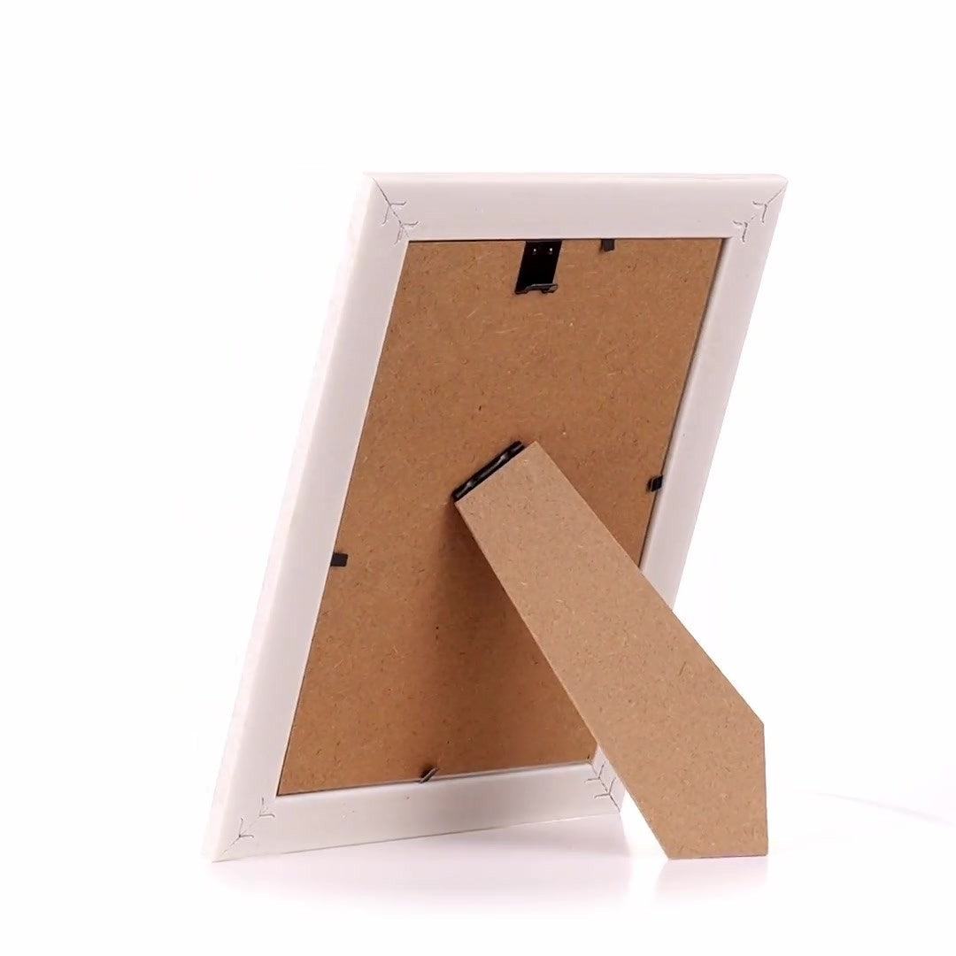Barrio white+rose gold photo frame 13x18