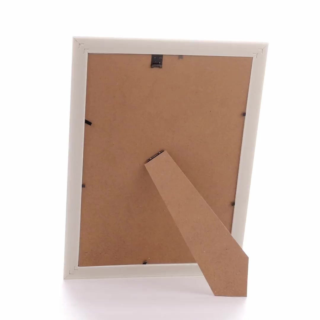 Barrio white+rose gold photo frame A4
