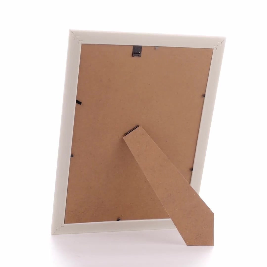 Barrio white+rose gold photo frame A4