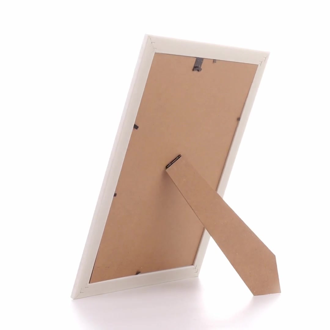 Barrio white+rose gold photo frame A4