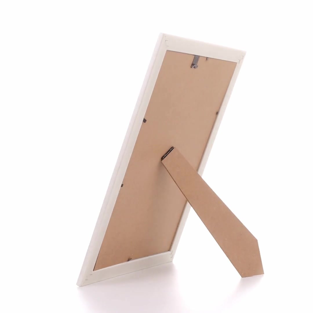 Barrio white+rose gold photo frame A4