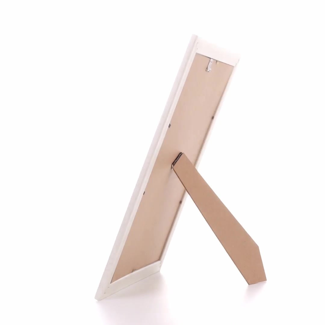 Barrio white+rose gold photo frame A4