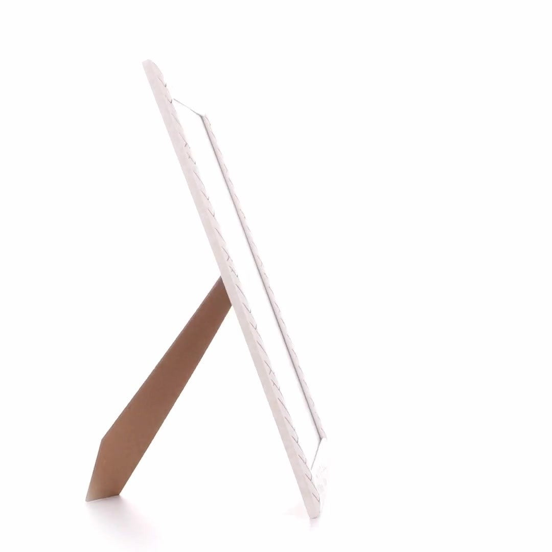 Barrio white+rose gold photo frame A4