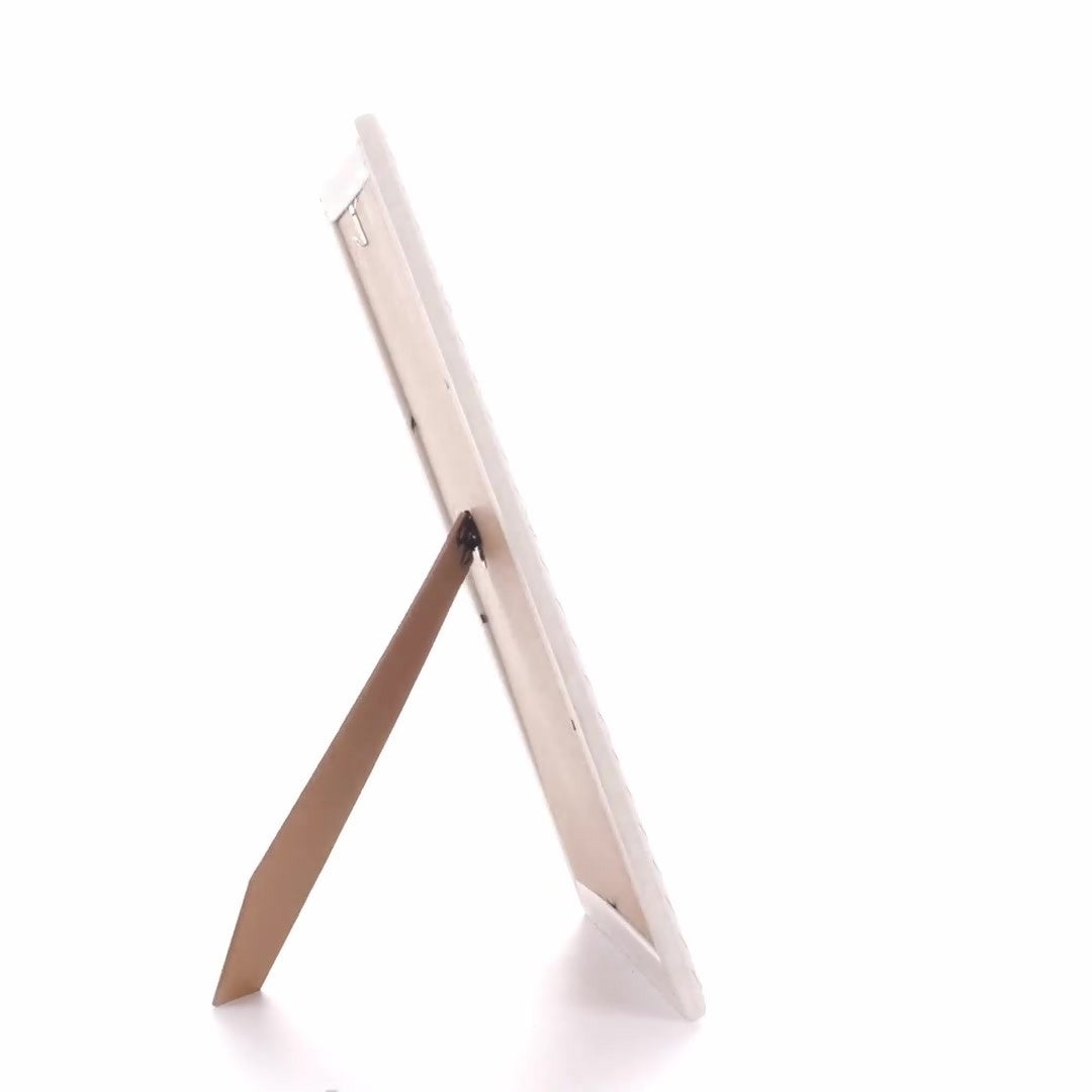 Barrio white+rose gold photo frame A4
