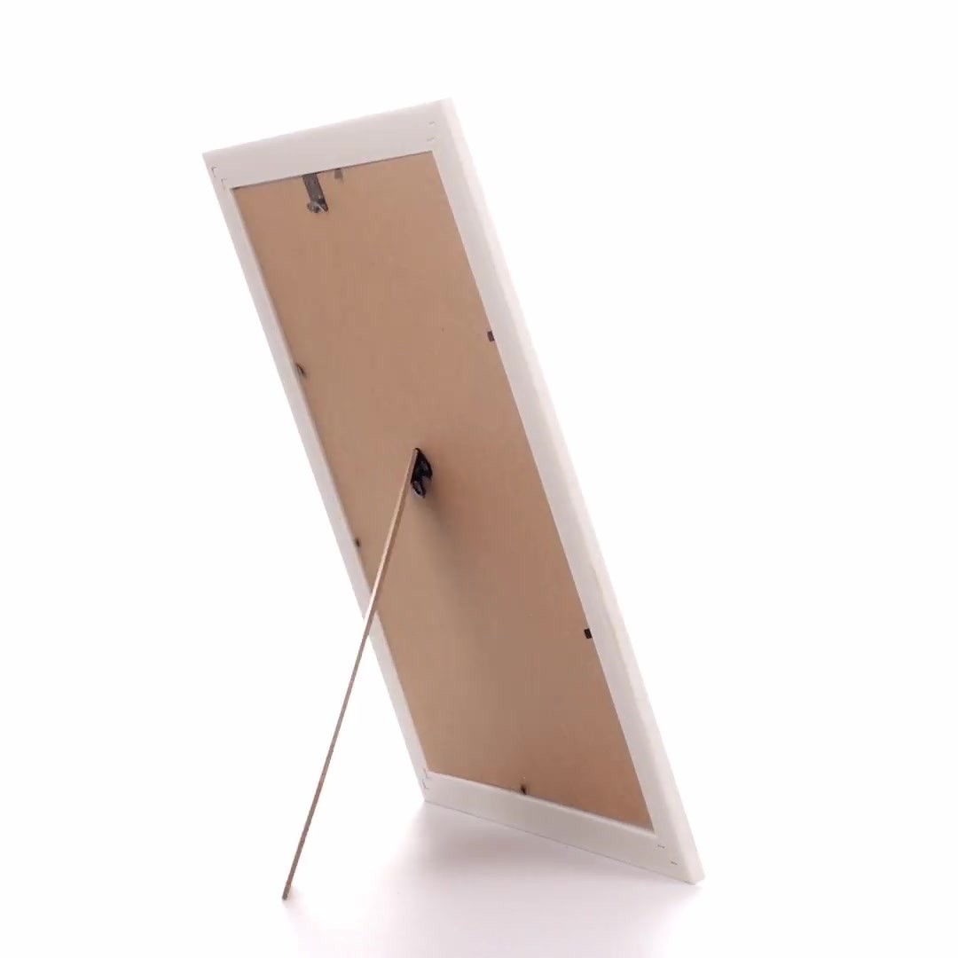 Barrio white+rose gold photo frame A4