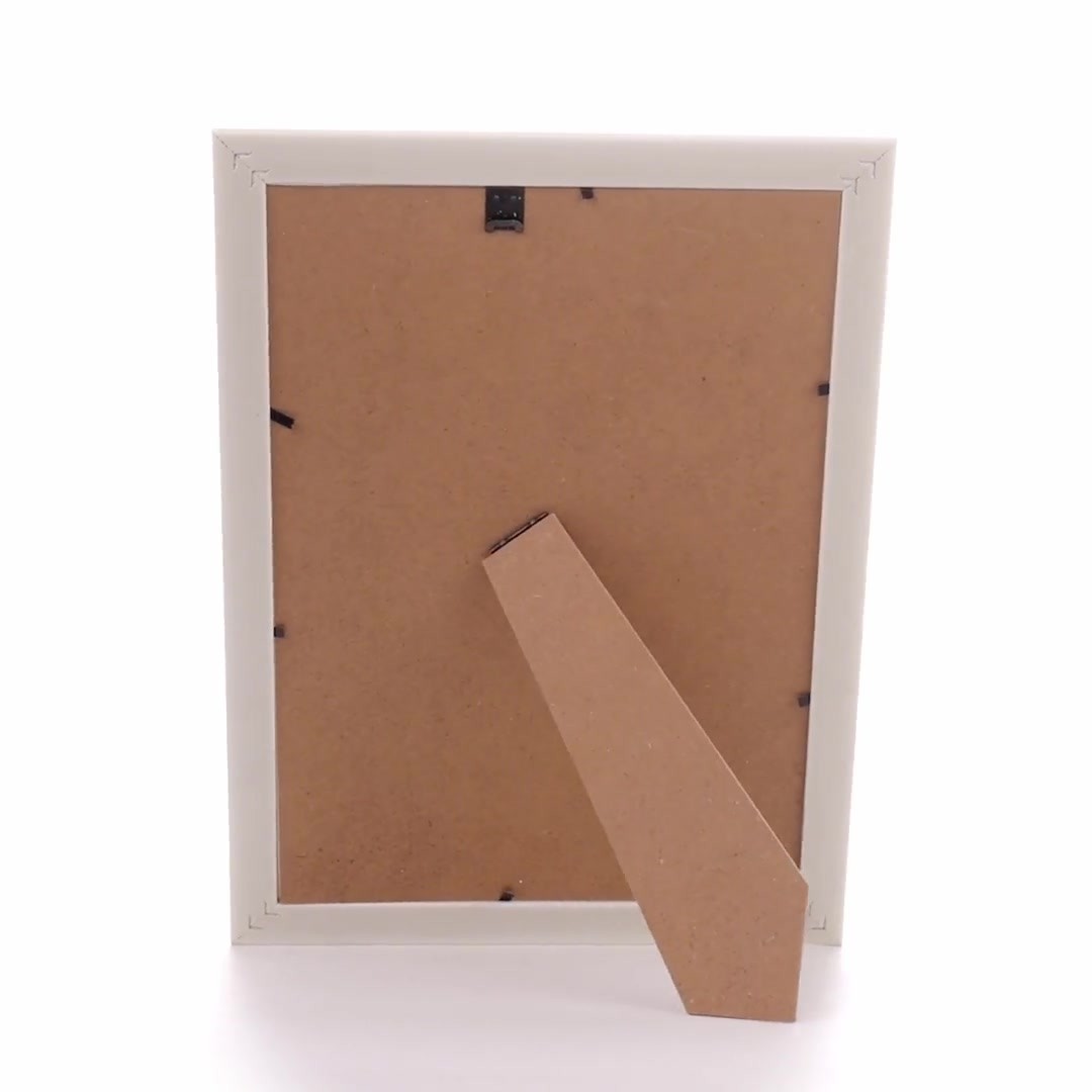 Barrio white+rose gold photo frame A4