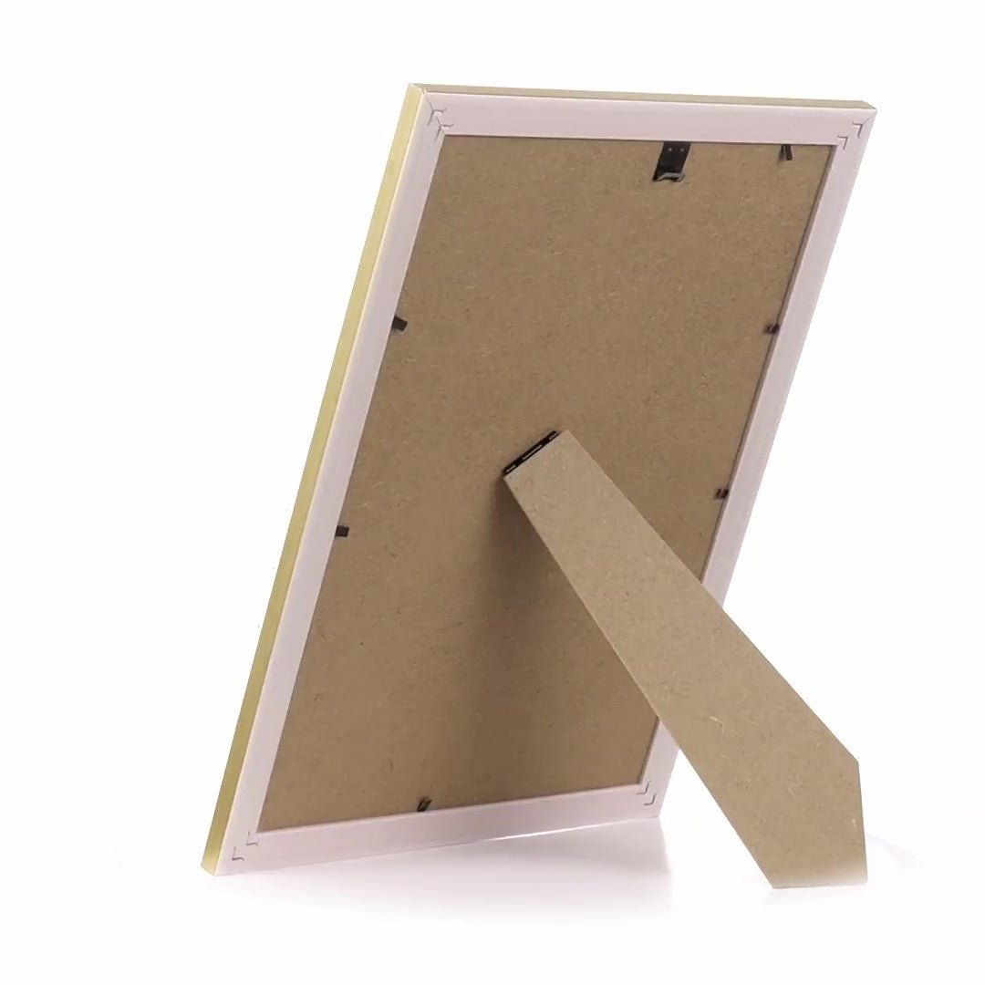 Porto gold photo frame A4