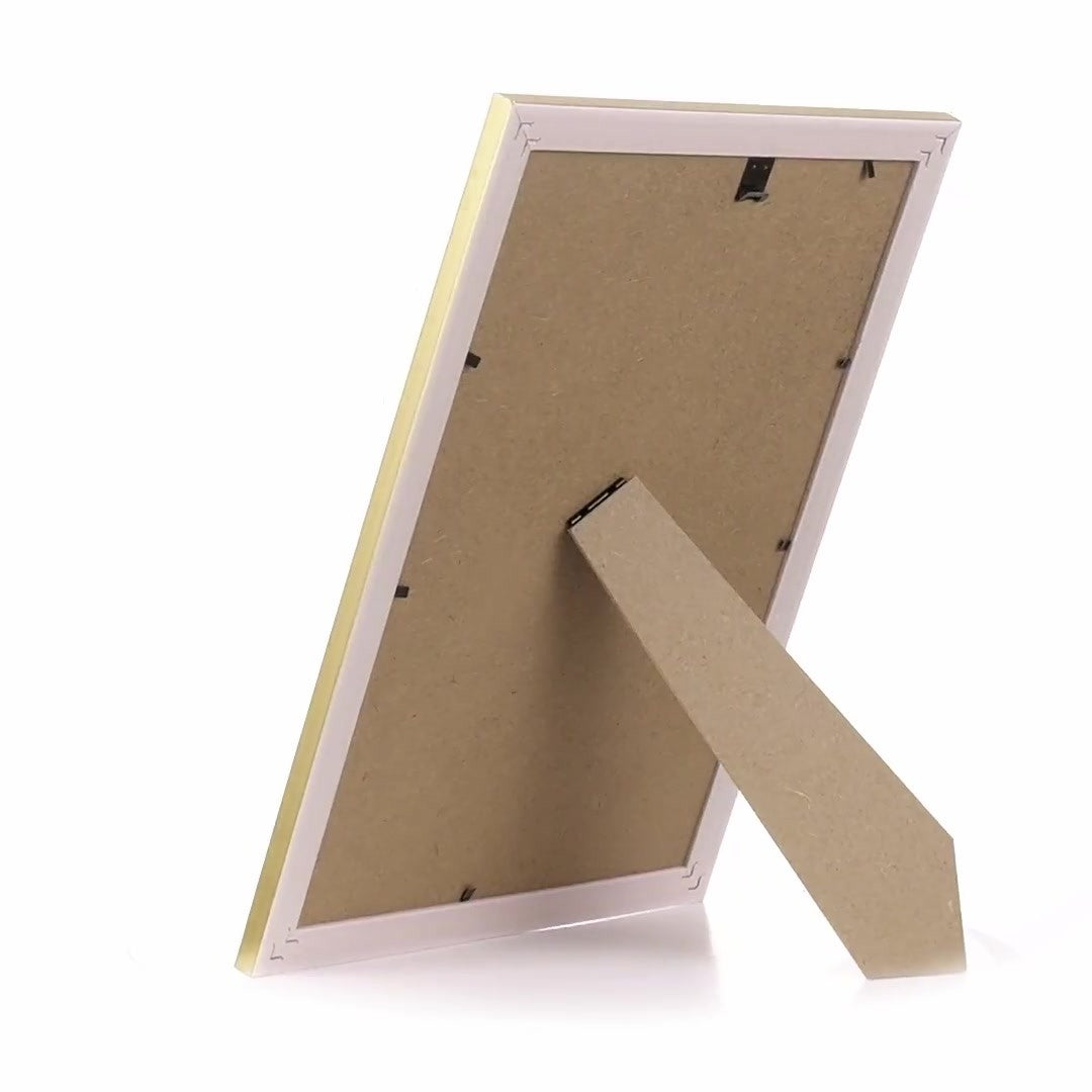 Porto gold photo frame A4