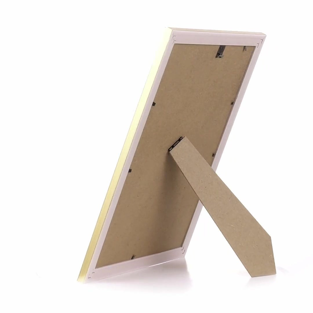 Porto gold photo frame A4