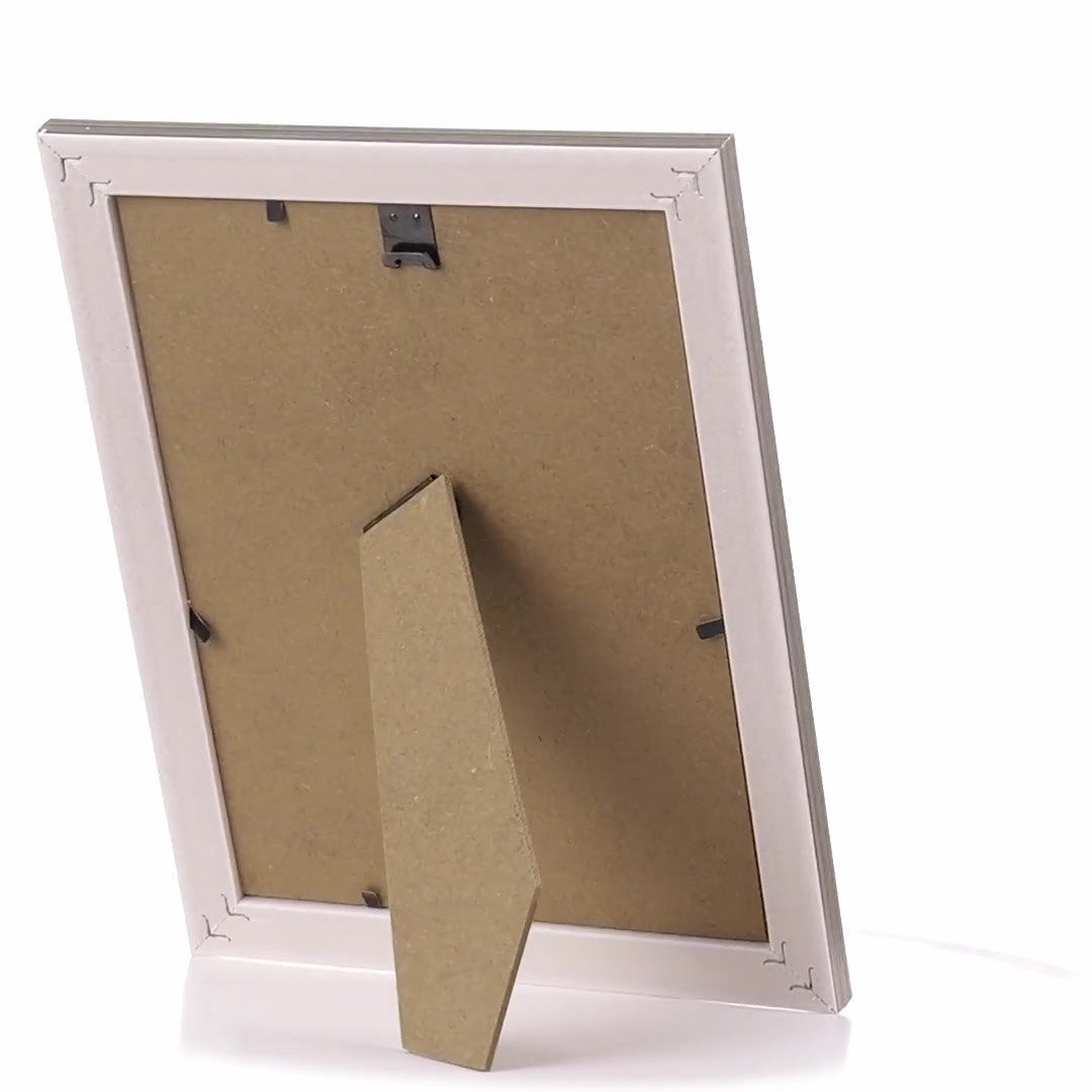 Silver Porto photo frame A5