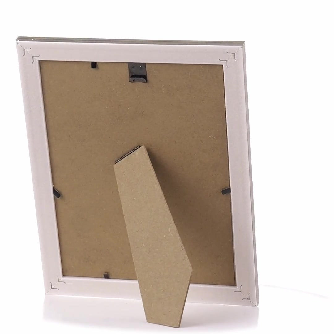 Silver Porto photo frame A5