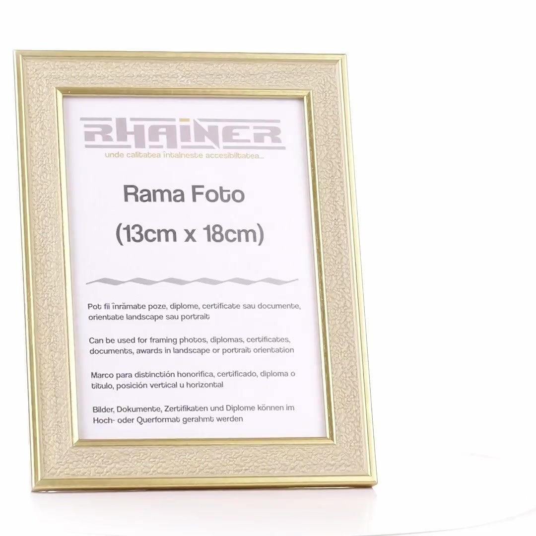 Porto gold photo frame 13x18