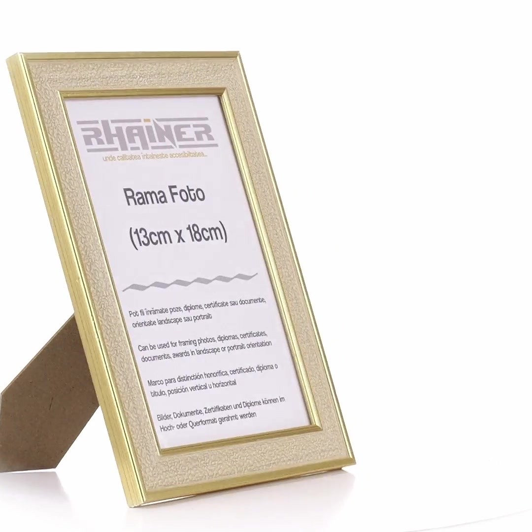Porto gold photo frame 13x18
