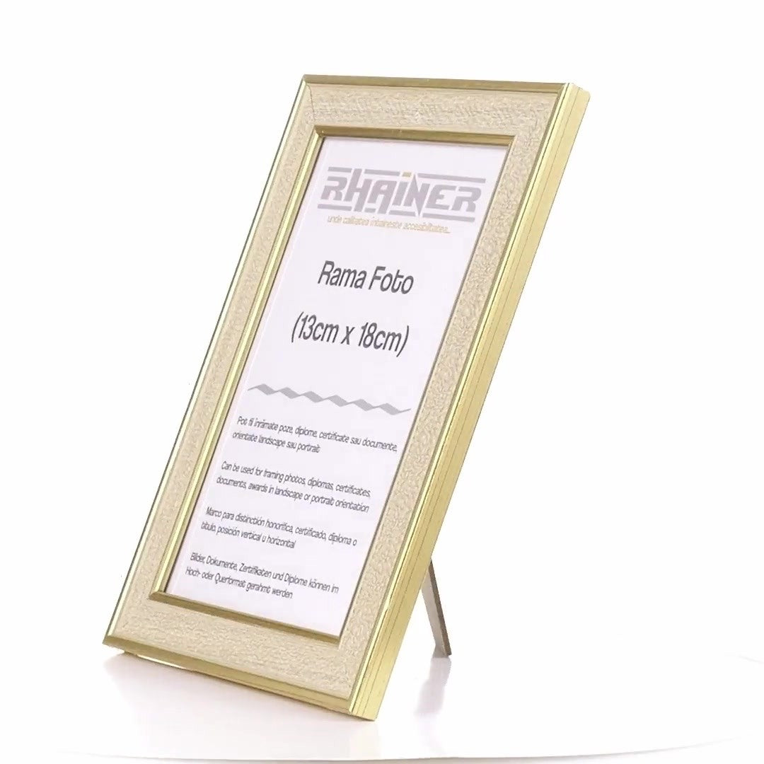 Porto gold photo frame 13x18