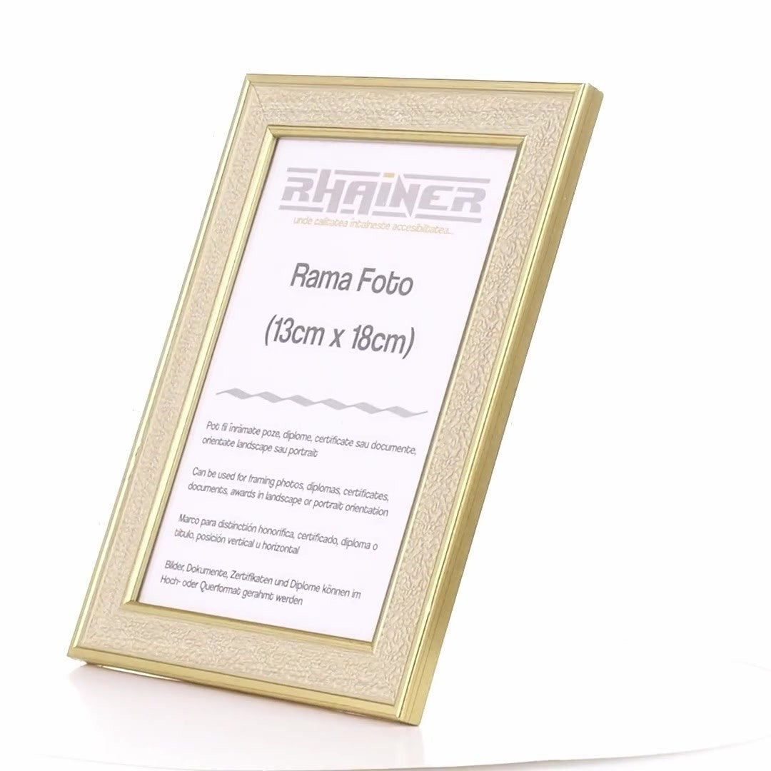 Porto gold photo frame 13x18