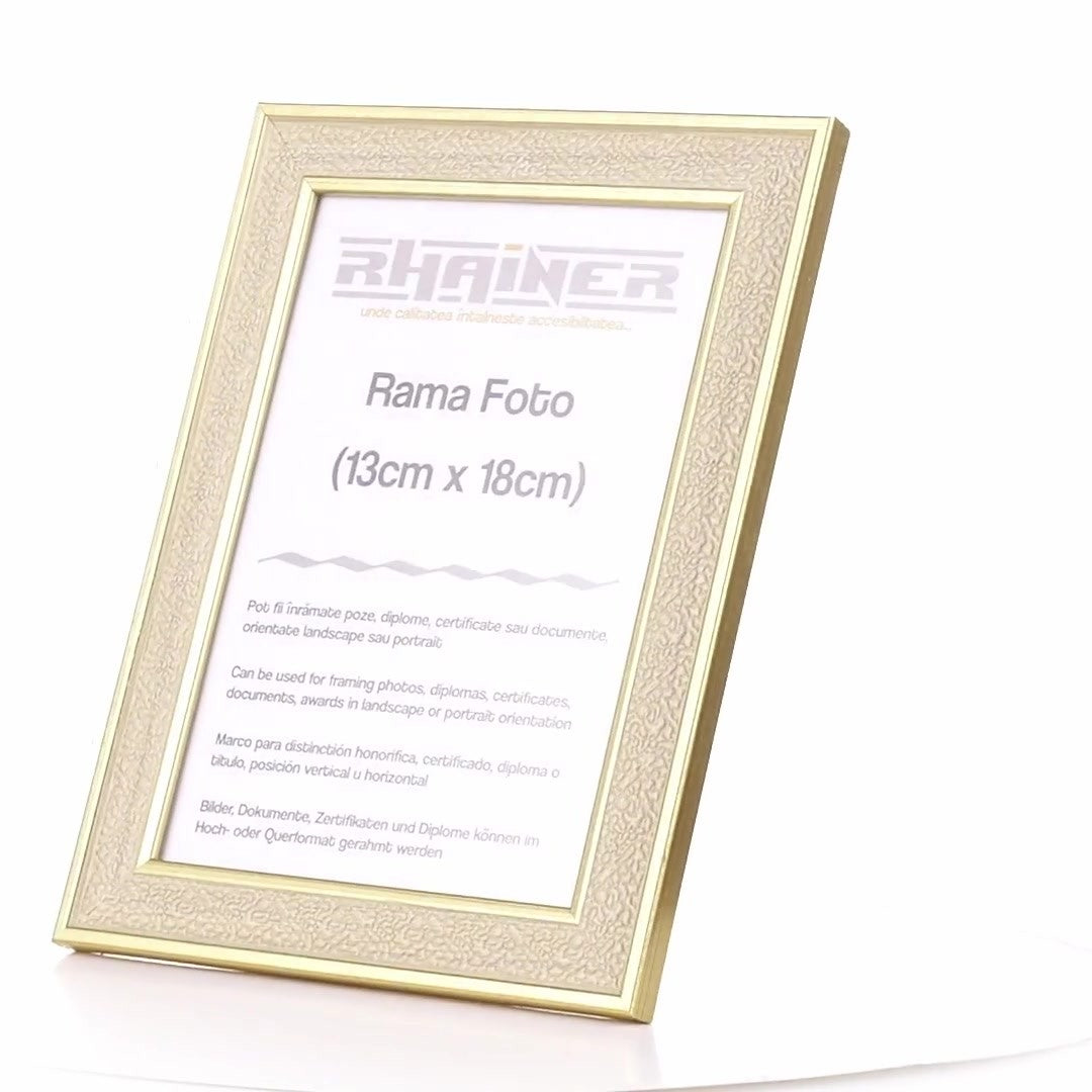 Porto gold photo frame 13x18