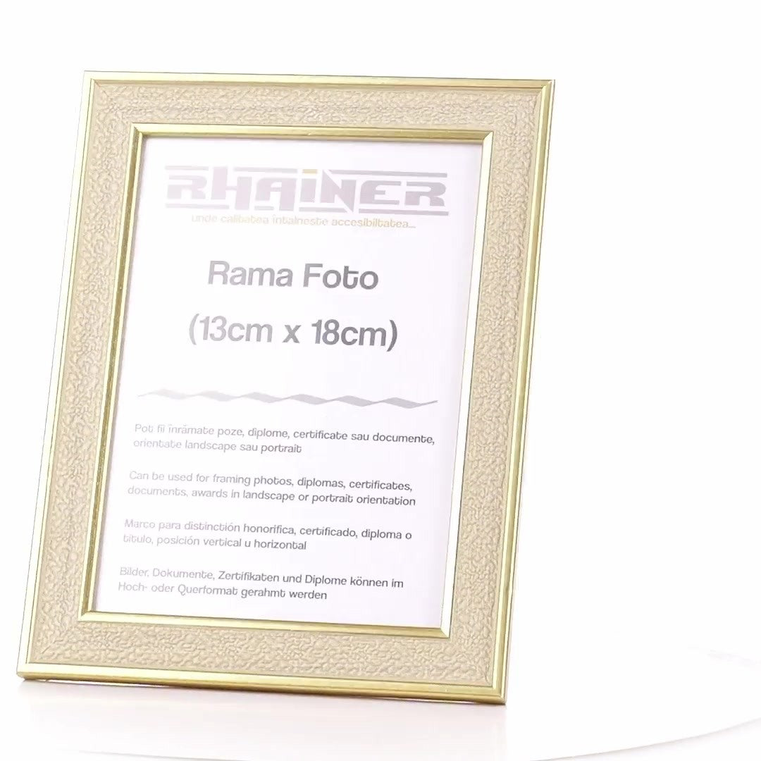 Porto gold photo frame 13x18