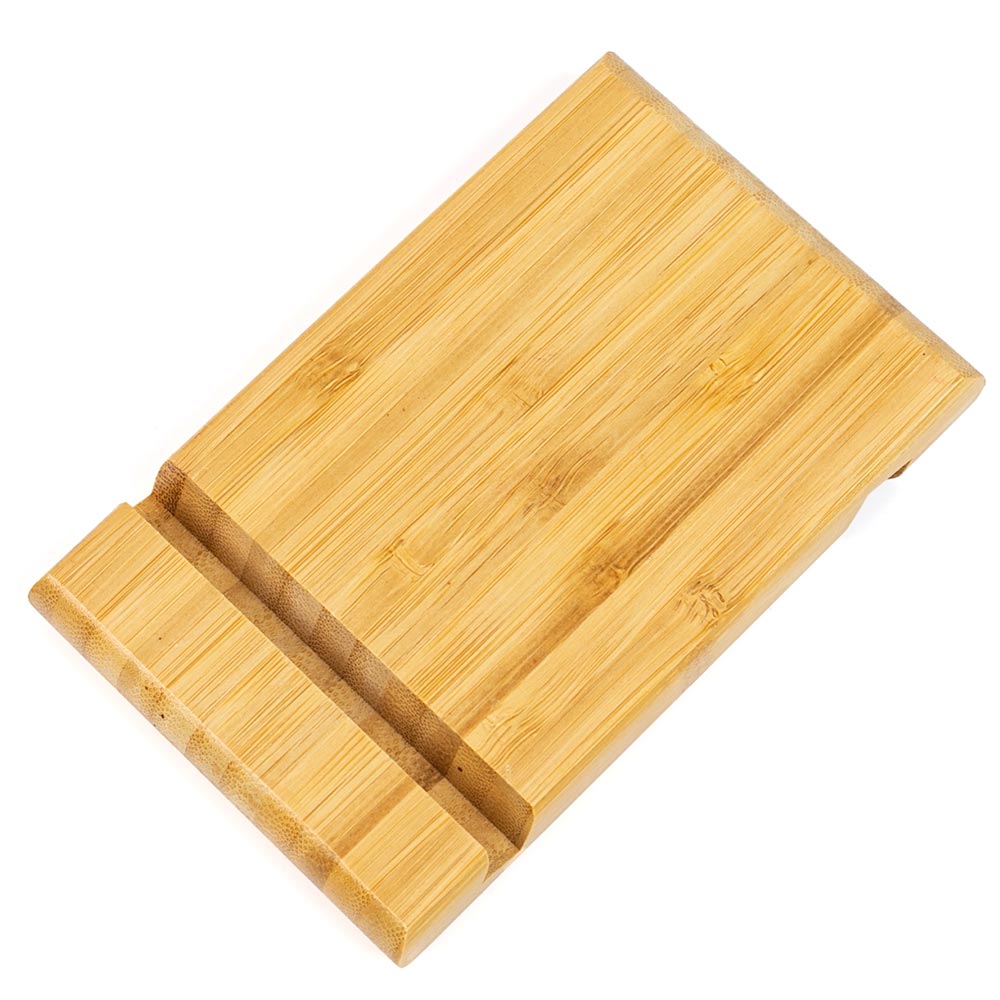 Suport de telefon / tableta din bambus IK340015 - Green Print