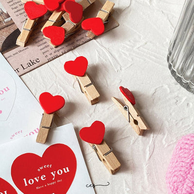 Mini carlige decorative INIMA - set 10 buc PR9001053 - Green Print