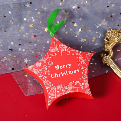 Ornament de brad din carton CRACIUN7 - set 10 buc FC257888-7 - Green Print