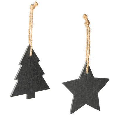 Ornament de brad din ardezie STEA