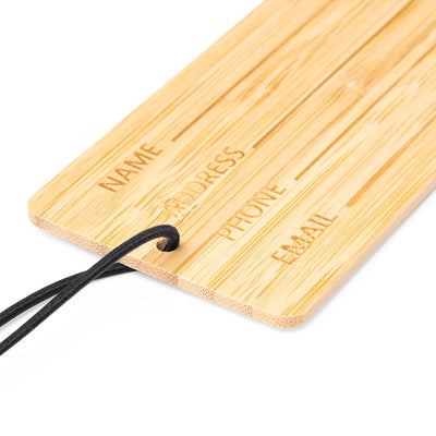 Etichete identificare bagaj din lemn