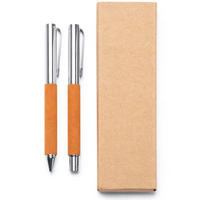 Set 2 pixuri premium din piele reciclata