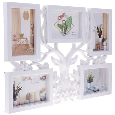 Rama foto colaj CERB 5 poze HS403707 - Green Print