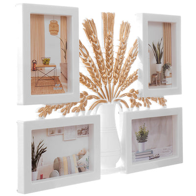 Rama foto colaj GRAU 4 poze