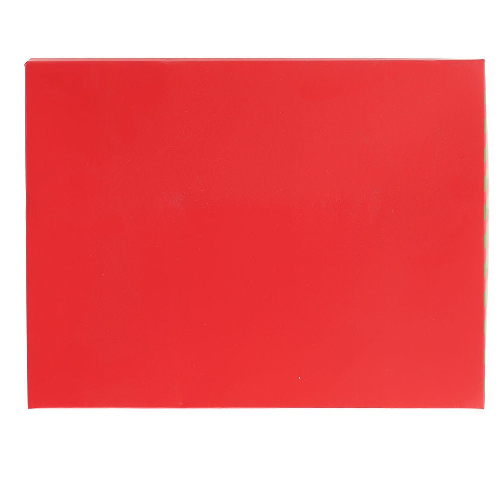 Cutie dreptunghiulara de cadou cu funda MOS CRACIUN B846312 - Green Print