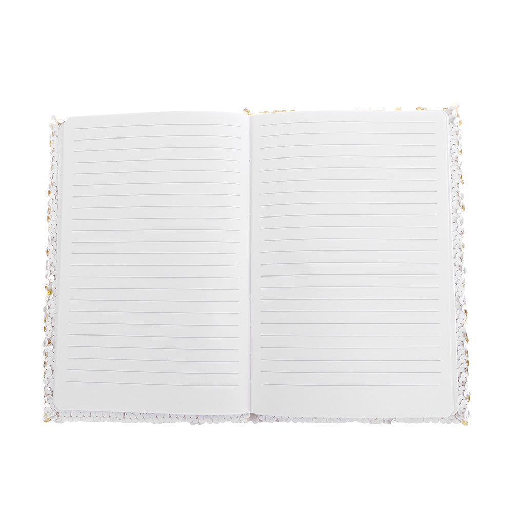 Agenda A5 cu paiete reversibile sublimabile AB566721 - Green Print