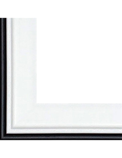 Rama foto Barcelona alb+negru A3